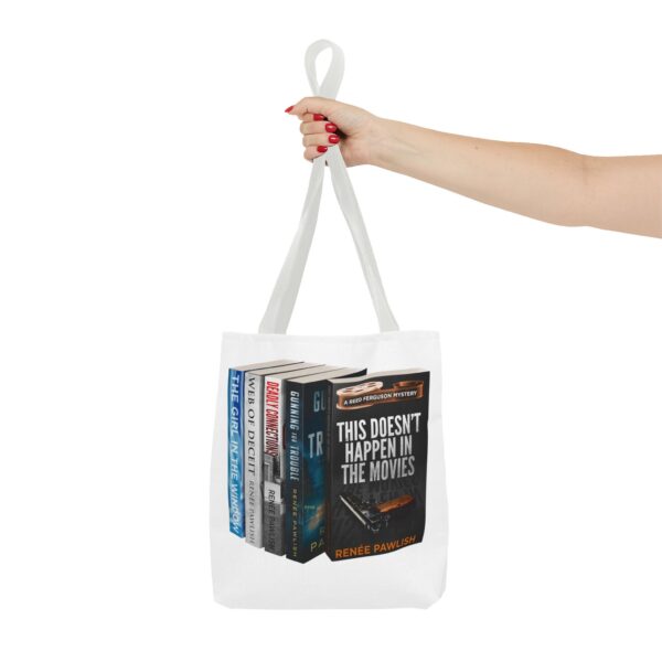 Tote Bag  - I Love Renée Pawlish Books - This Doesn't Happen in the Movies front - Image 12