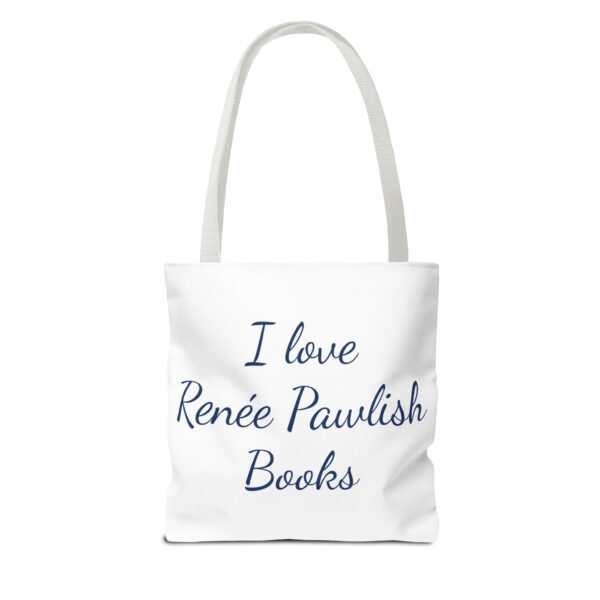 Tote Bag  - I Love Renée Pawlish Books - Web of Deceit front - Image 10