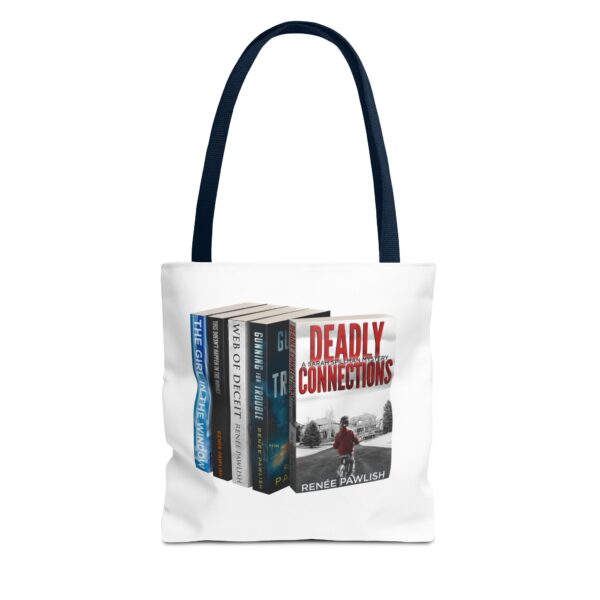 Tote Bag  - I Love Renée Pawlish Books - Deadly Connections front - Image 17