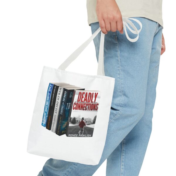 Tote Bag  - I Love Renée Pawlish Books - Deadly Connections front - Image 11