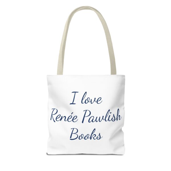 Tote Bag  - I Love Renée Pawlish Books - Web of Deceit front - Image 14