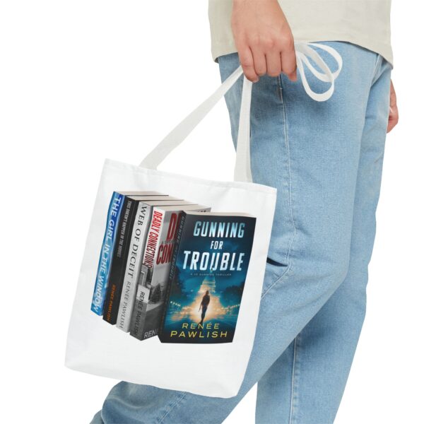 Tote Bag  - I Love Renée Pawlish Books - Gunning for Trouble front - Image 11