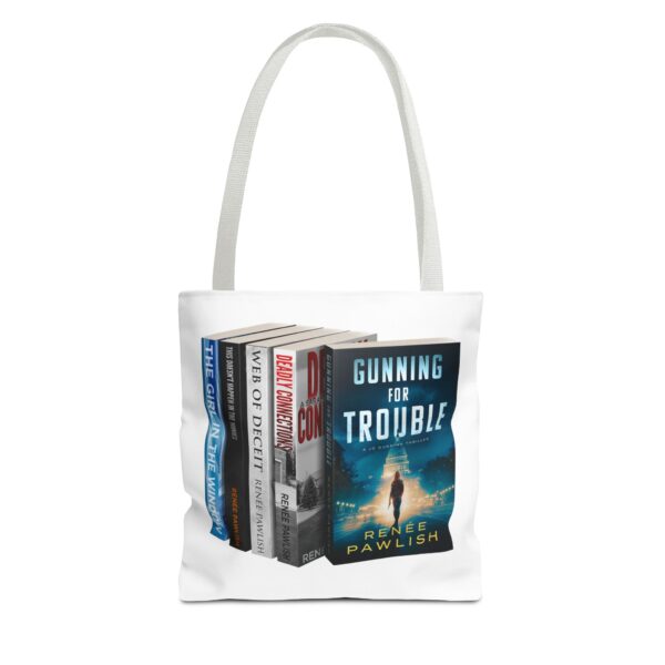 Tote Bag  - I Love Renée Pawlish Books - Gunning for Trouble front - Image 9