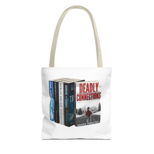 Tote Bag  - I Love Renée Pawlish Books - Deadly Connections front - Image 13