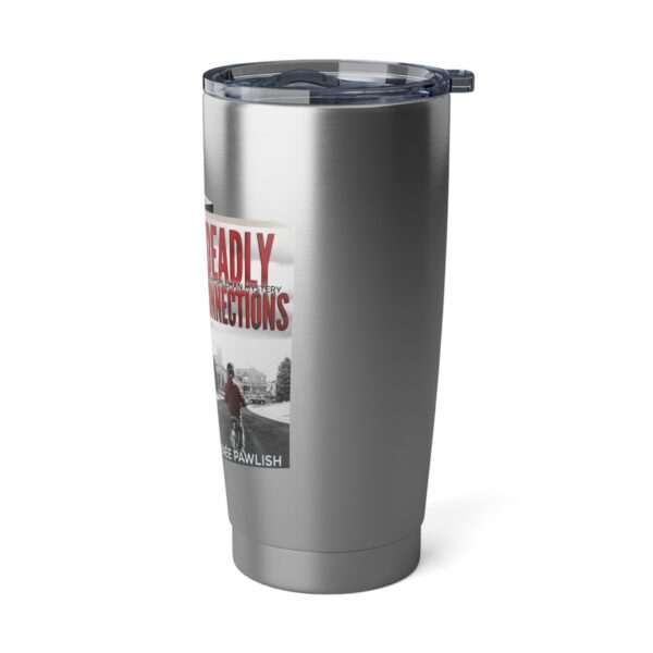 Vagabond 20oz Tumbler - Upright books - Deadly Connections front - Image 4