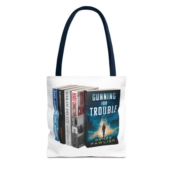 Tote Bag  - I Love Renée Pawlish Books - Gunning for Trouble front - Image 17