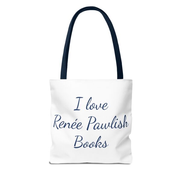 Tote Bag  - I Love Renée Pawlish Books - Web of Deceit front - Image 18