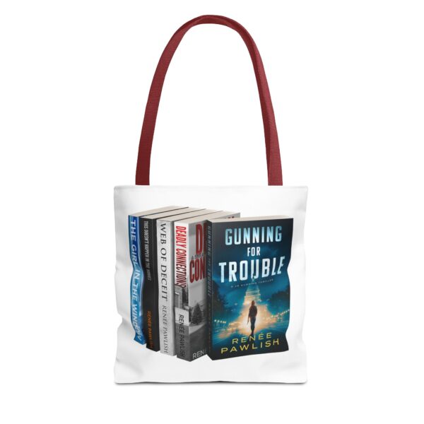 Tote Bag  - I Love Renée Pawlish Books - Gunning for Trouble front - Image 5