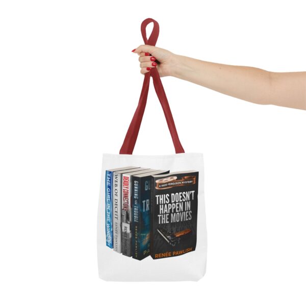 Tote Bag  - I Love Renée Pawlish Books - This Doesn't Happen in the Movies front - Image 8