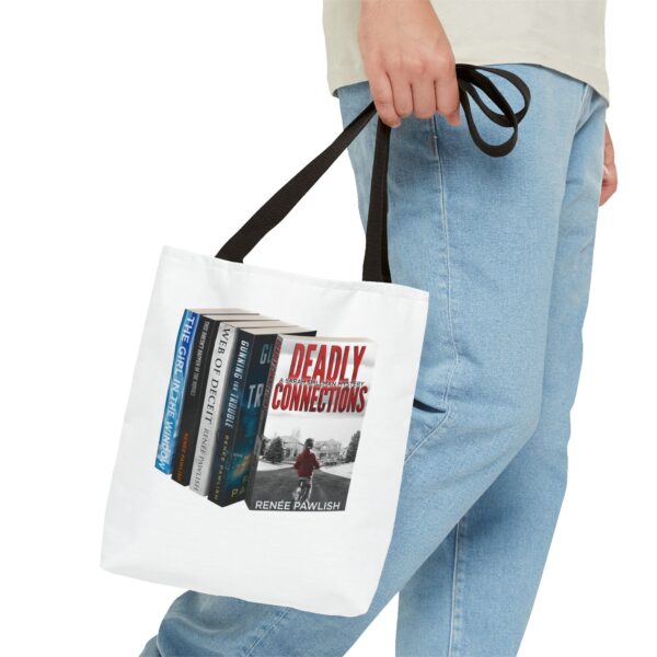 Tote Bag  - I Love Renée Pawlish Books - Deadly Connections front - Image 3