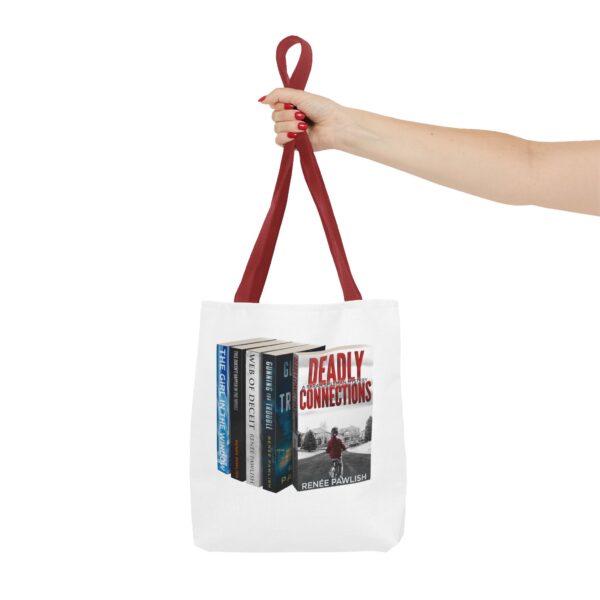 Tote Bag  - I Love Renée Pawlish Books - Deadly Connections front - Image 8