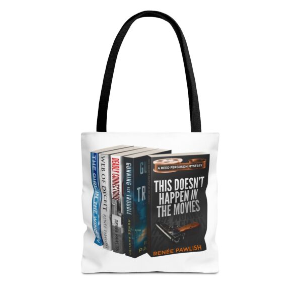 Tote Bag  - I Love Renée Pawlish Books - This Doesn't Happen in the Movies front