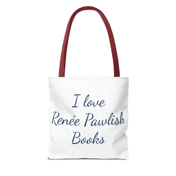 Tote Bag  - I Love Renée Pawlish Books - Web of Deceit front - Image 6